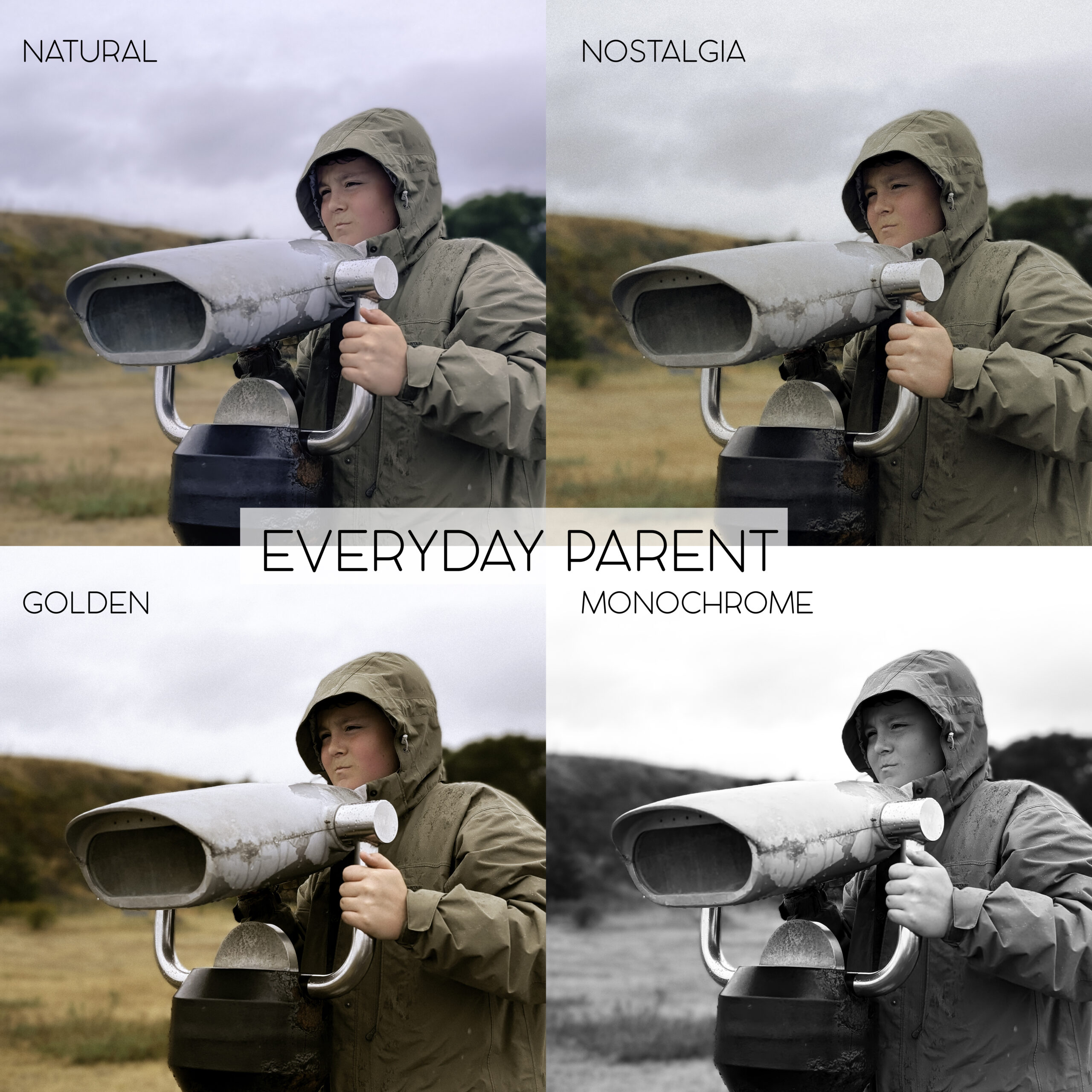 EVERYDAY PARENT MOBILE PRESETS - 4 PRESET BUNDLE